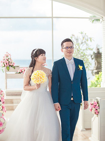 巴厘岛蓝点教堂婚礼BLUE POINT CHAPEL WEDDING BALI