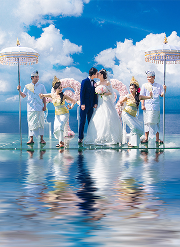 巴厘岛天空之境婚礼